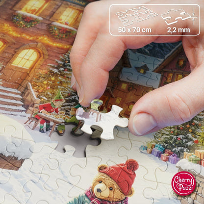 Mikulás segítői Cherry Pazzi 1000 darabos kirakó puzzle (CP-31261) - puzzlegarden
