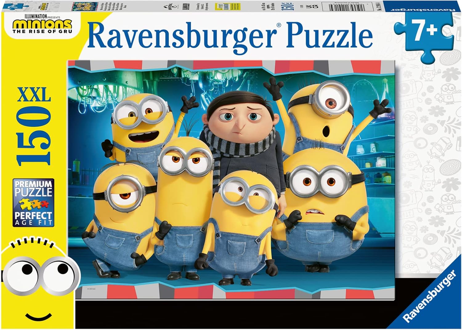 Minyonok: Gru színre lép Ravensburger 150 darabos kirakó puzzle (RA - 12916 4005556129164) - puzzlegarden