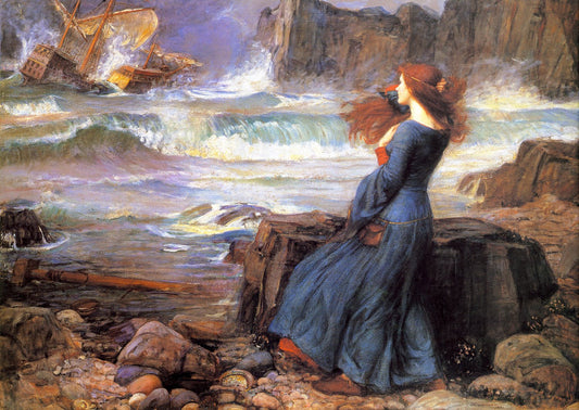 Miranda a viharban – John William Waterhouse Enjoy 1000 darabos kirakó puzzle (EN - 1548 5949194015481) - puzzlegarden