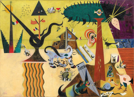 Miró - A Művelt Mező EuroGraphics 1000 darabos kirakó puzzle (EUR - 6000 - 0858) - puzzlegarden