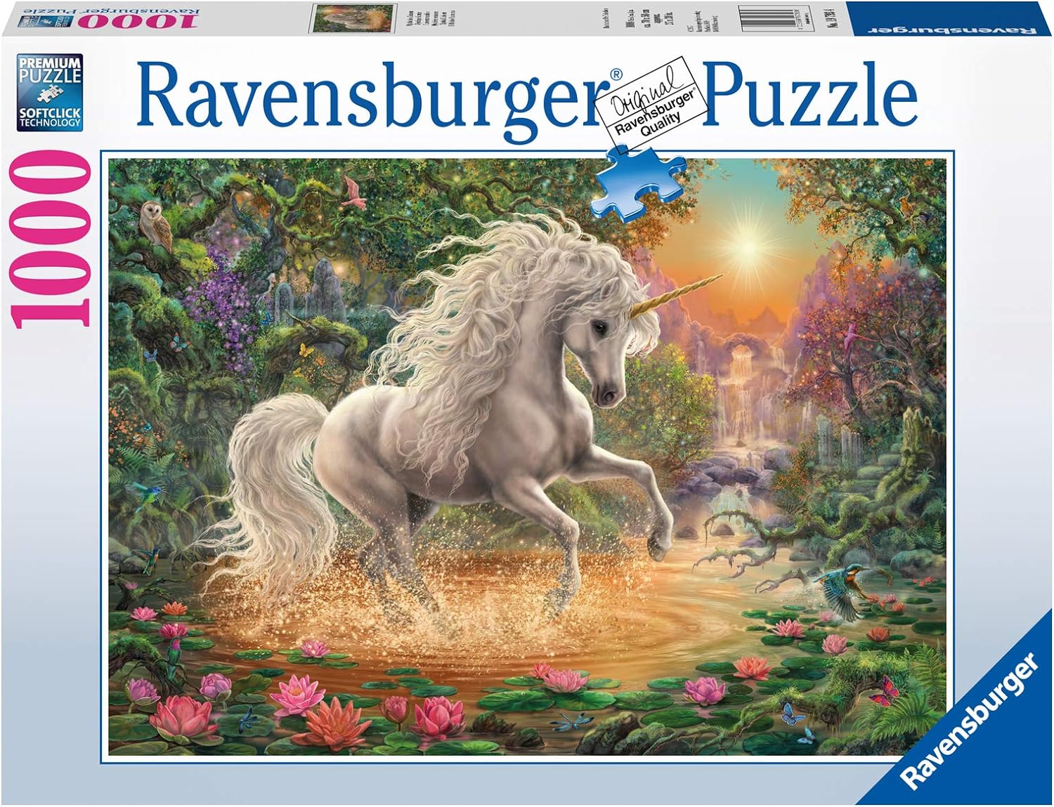 Misztikus Unicornis Ravensburger 1000 darabos kirakó puzzle (RA-19793 4005556197934) - puzzlegarden