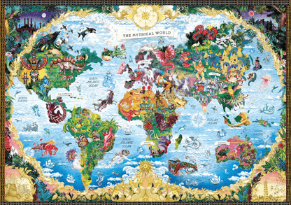 Mitikus világ Laurence King 1000 darabos kirakó puzzle (LK - 9781786279194) - puzzlegarden
