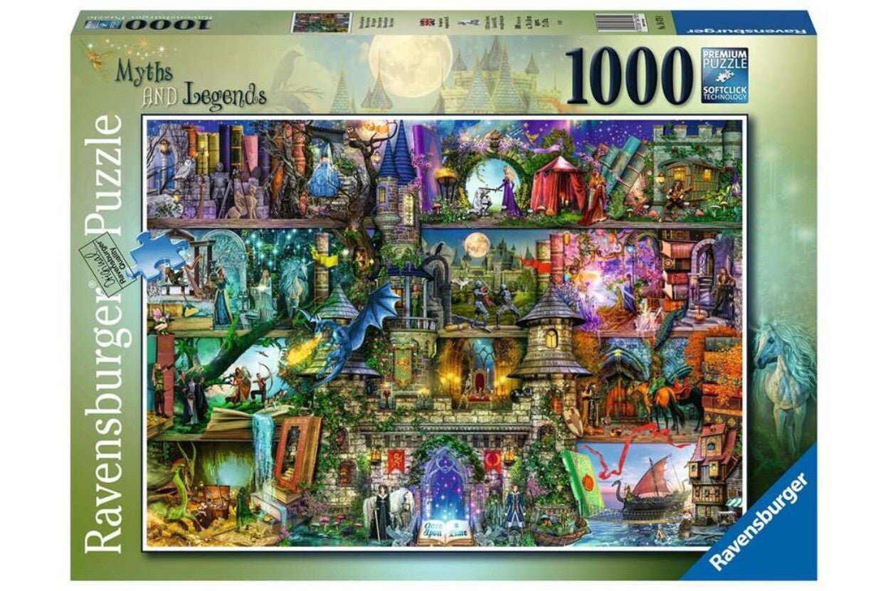 Mítoszok és legendák Ravensburger 1000 darabos kirakó puzzle (RA-16479 4005556164790) - puzzlegarden