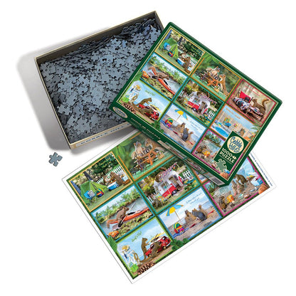 Mókusok nyaralnak Cobble Hill 1000 darabos kirakó puzzle (CH - 40256) - puzzlegarden