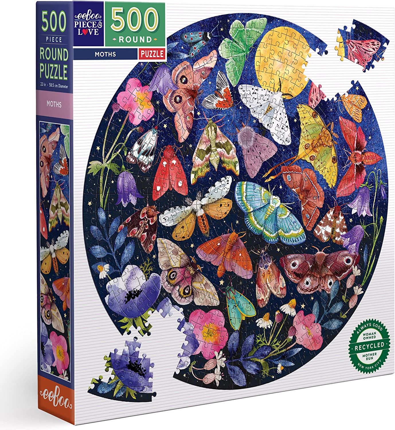 Molyok Eeboo 500 darabos kirakó puzzle (EB-PZFMOT 689196513268) - puzzlegarden