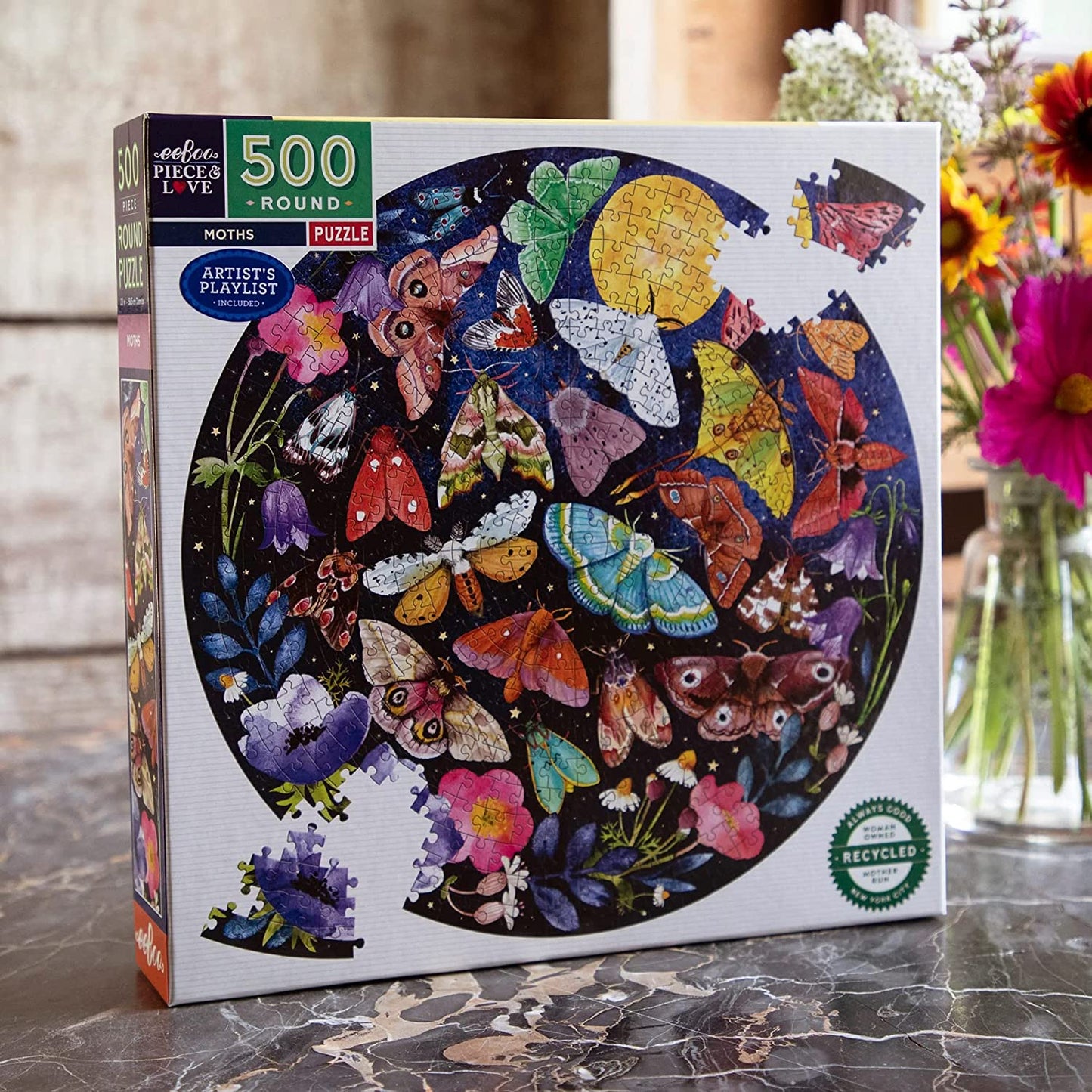 Molyok Eeboo 500 darabos kirakó puzzle (EB-PZFMOT 689196513268) - puzzlegarden