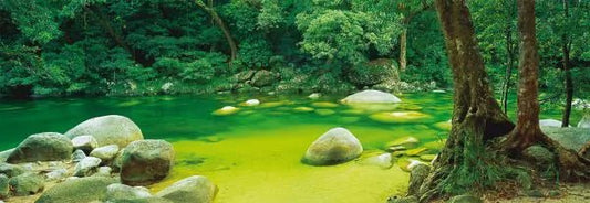 Mossman Gorge - Queensland, Ausztrália - Panoráma Schmidt Spiele 1000 darabos kirakó puzzle (SCH - 59286) - puzzlegarden