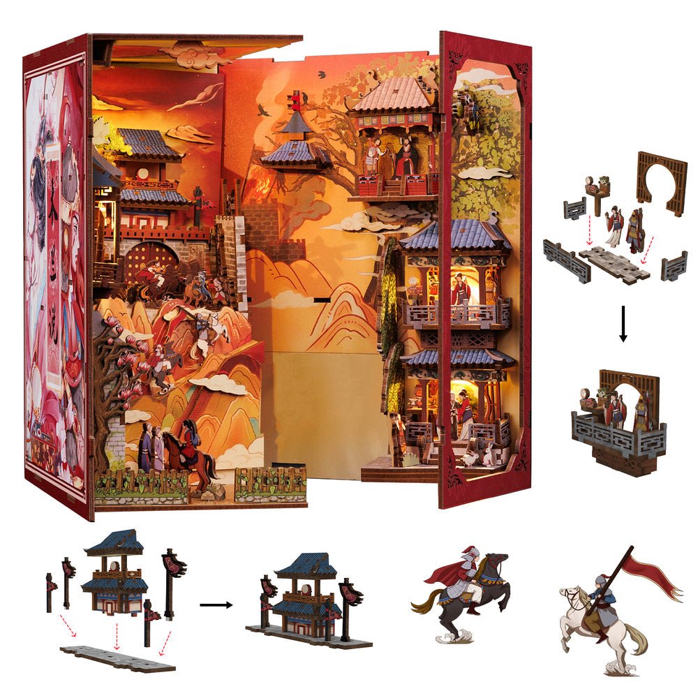 Mulan legendája CuteBee 298 darabos kirakó puzzle (CB - EK02B) - puzzlegarden
