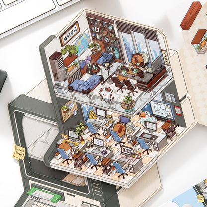 Munka - matricajelenet Simno 1 darabos kirakó puzzle (SN-6941776325024) - puzzlegarden