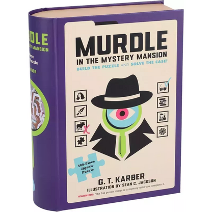 Murdle – Rejtély a kúriában Galison 500 darabos kirakó puzzle (GA-9781797235691) - puzzlegarden