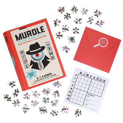 Murdle – Rejtély a sövénylabirintusban Galison 500 darabos kirakó puzzle (GA-9781797235684) - puzzlegarden
