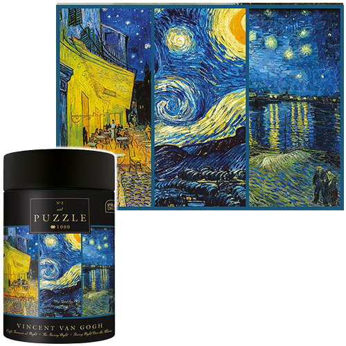 Művészet 6 – Vincent van Gogh Interdruk 1000 darabos kirakó puzzle (ID-PUZ1000ARTVG) - puzzlegarden