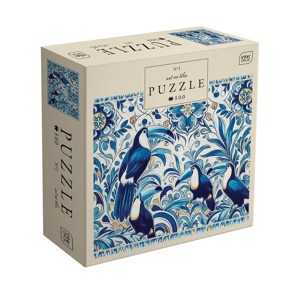 Művészet csempéken 1 Interdruk 500 darabos kirakó puzzle (ID-PUZ500AT1) - puzzlegarden