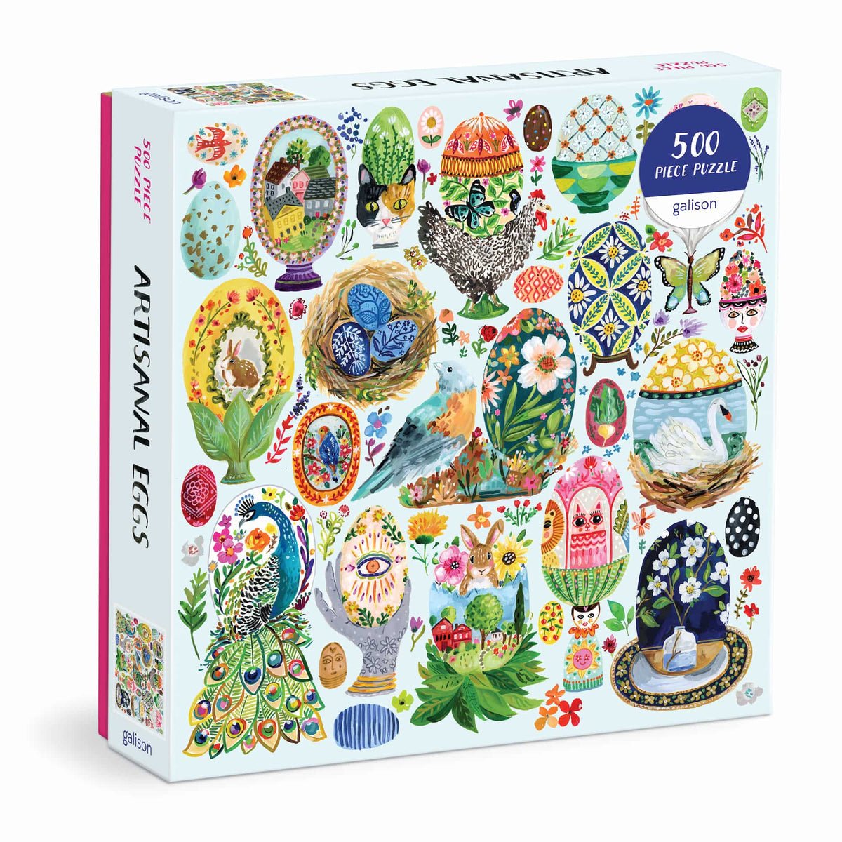 Művészi Tojások Galison 500 darabos kirakó puzzle (GA-9780735378131 9780735378131) - puzzlegarden