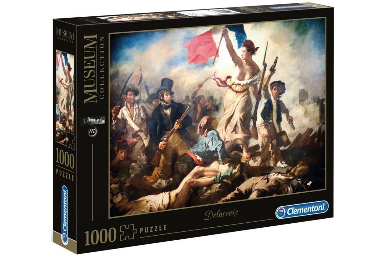 Múzeum Kollekció: Delacroix - A Szabadság vezeti a népet Clementoni 1000 darabos kirakó puzzle (CL-39549 8005125395491) - puzzlegarden