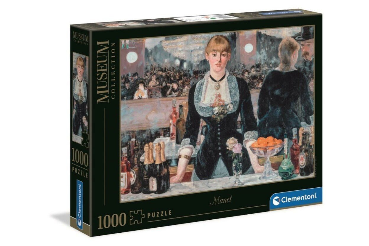 Múzeum Kollekció: Manet - A Folies-Bergere bárja Clementoni 1000 darabos kirakó puzzle (CL-39661 8005125396610) - puzzlegarden