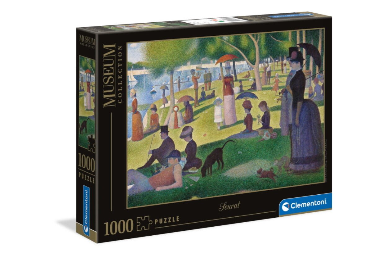 Múzeum Kollekció: Seurat - Vasárnap délután Grande Jatte szigetén Clementoni 1000 darabos kirakó puzzle (CL-39613 8005125396139) - puzzlegarden