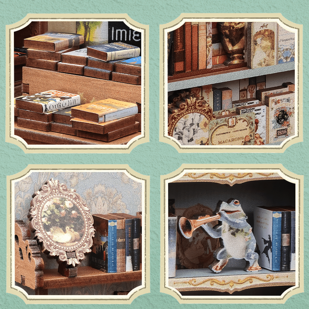 Múzsa Könyvesbolt CuteBee 201 darabos kirakó puzzle (CB - BJAA201) - puzzlegarden