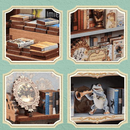 Múzsa Könyvesbolt CuteBee 201 darabos kirakó puzzle (CB - BJAA201) - puzzlegarden