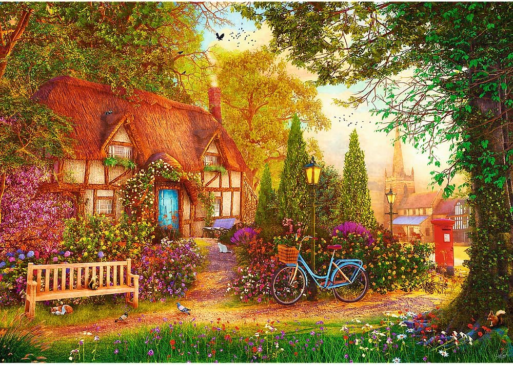 Nádastetős Házikó Trefl 1000 darabos kirakó puzzle (TR - 10803 5900511108033) - puzzlegarden