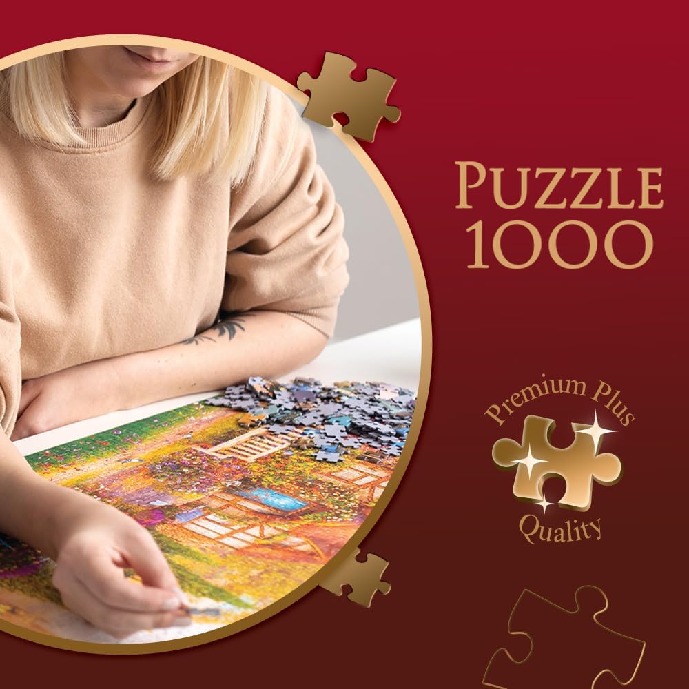 Nádastetős Házikó Trefl 1000 darabos kirakó puzzle (TR - 10803 5900511108033) - puzzlegarden