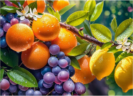 Napfényes gyümölcsök Cherry Pazzi 1000 darabos kirakó puzzle (CP - 30738) - puzzlegarden