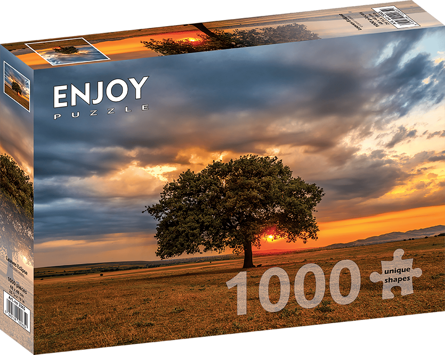 Napfogyatkozás a levelek mögött Enjoy 1000 darabos kirakó puzzle (EN - 2065 5949194020652) - puzzlegarden