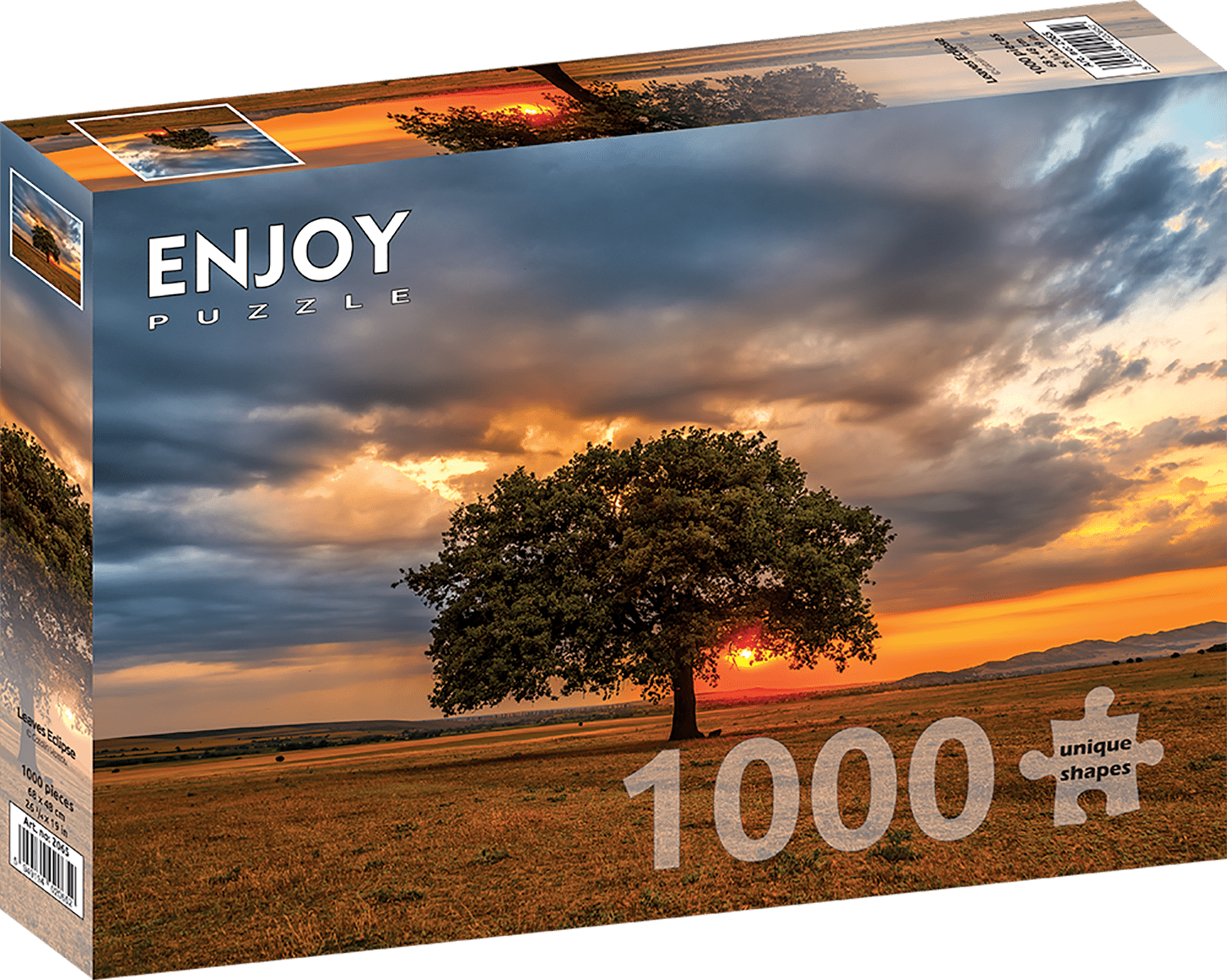 Napfogyatkozás a levelek mögött Enjoy 1000 darabos kirakó puzzle (EN - 2065 5949194020652) - puzzlegarden