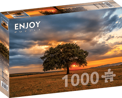Napfogyatkozás a levelek mögött Enjoy 1000 darabos kirakó puzzle (EN - 2065 5949194020652) - puzzlegarden