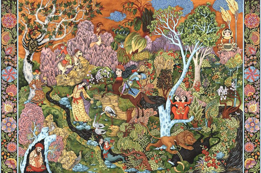 Napjelek kertje Ravensburger 3000 darabos kirakó puzzle (RA - 17135) - puzzlegarden