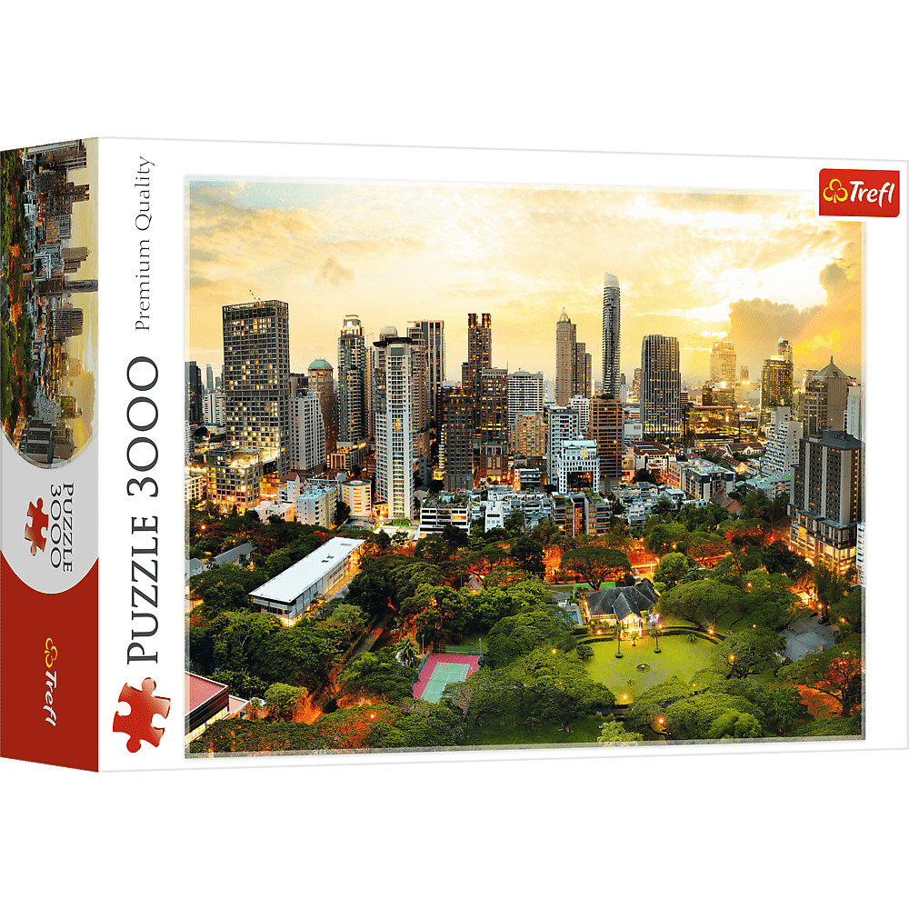 Naplemente Bangkokban Trefl 3000 darabos kirakó puzzle (TR - 33060 5900511330601) - puzzlegarden