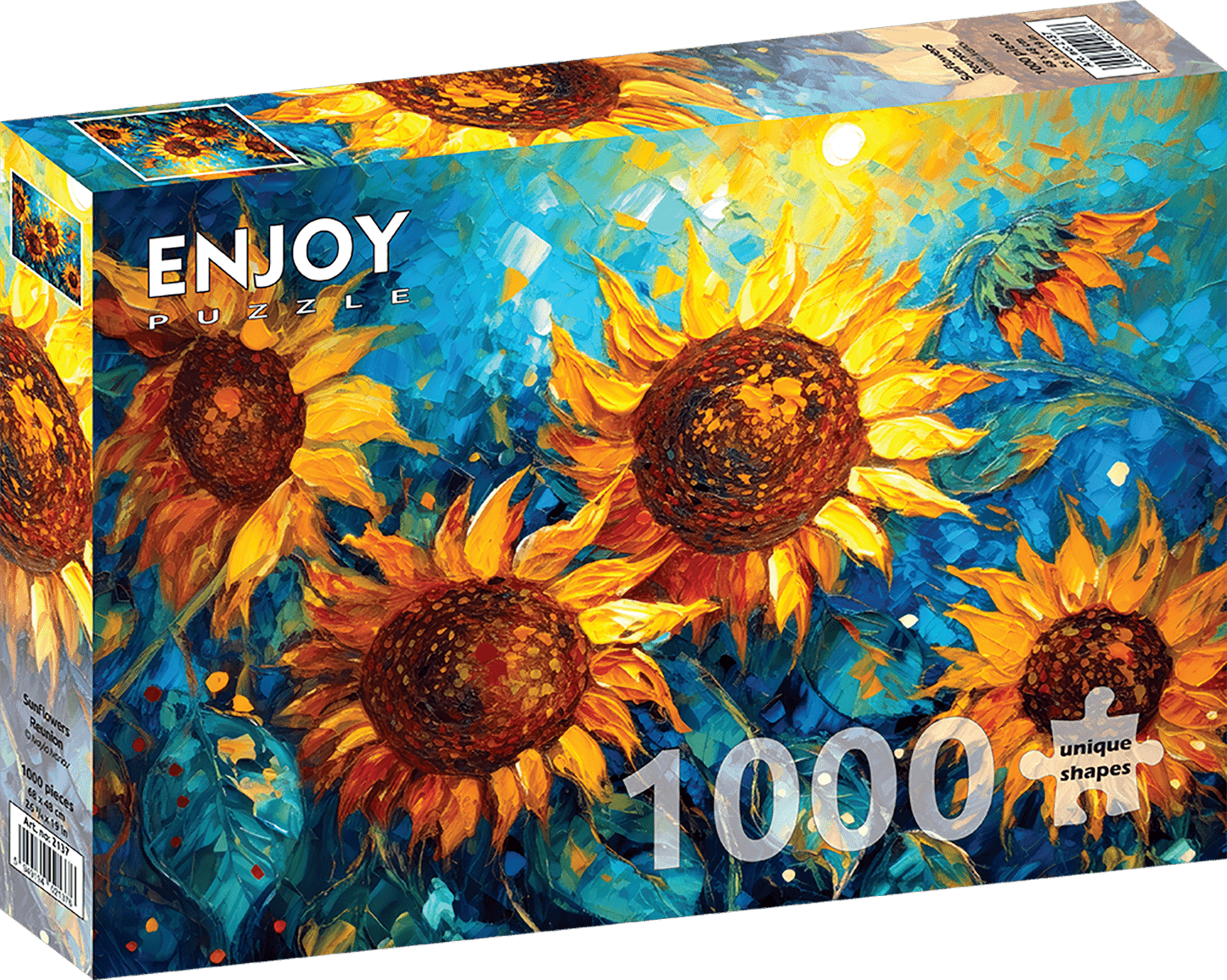 Napraforgók Enjoy 1000 darabos kirakó puzzle (EN-2137 5949194021376) - puzzlegarden