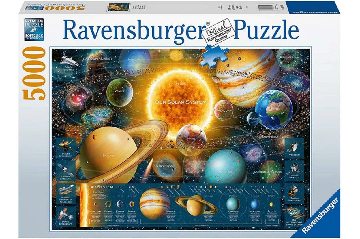 Naprendszer Ravensburger 5000 darabos kirakó puzzle (RA-16720 4005556167203) - puzzlegarden