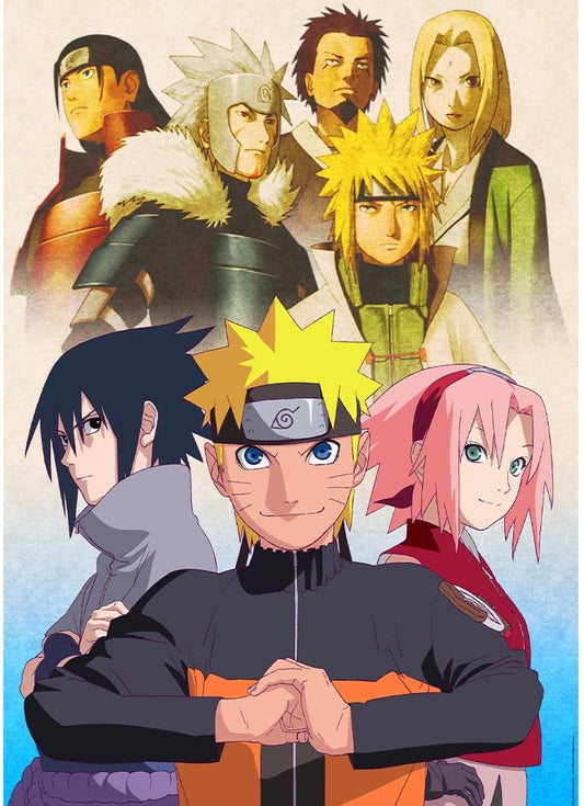 Naruto csapat Trefl 1000 darabos kirakó puzzle (TR - 10940) - puzzlegarden