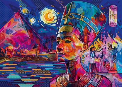 Nefertiti a Níluson Ravensburger 1000 darabos kirakó puzzle (RA-16946 4005556169467) - puzzlegarden