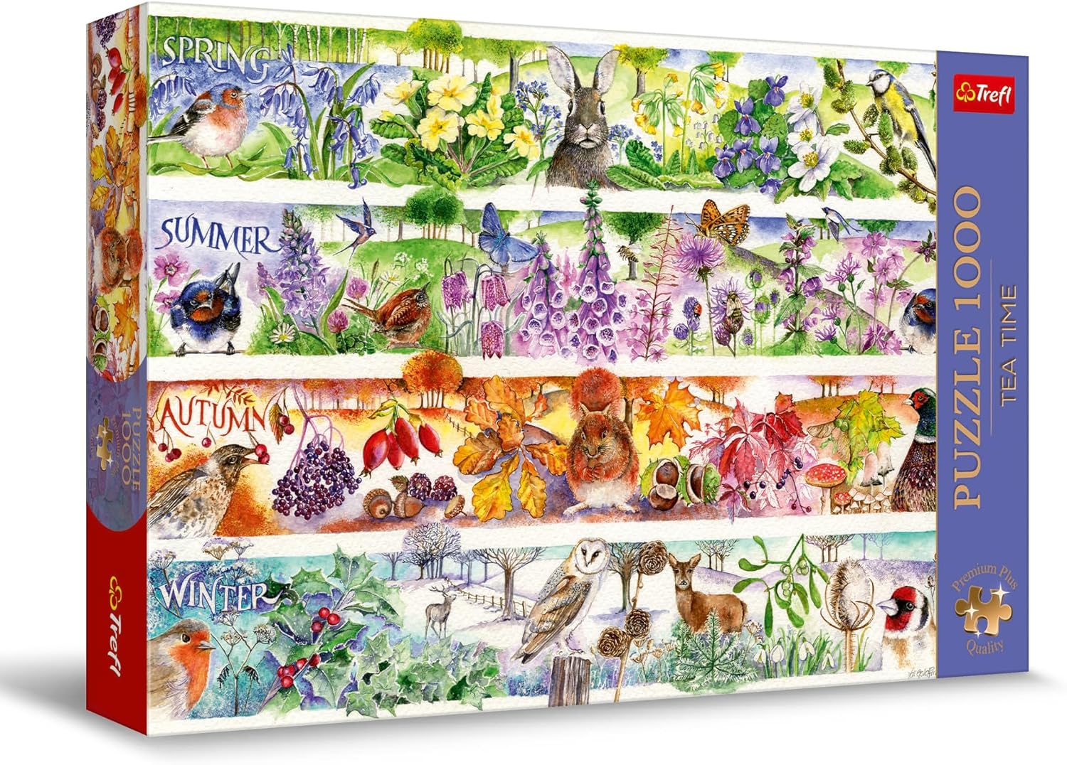 Négy évszak Trefl 1000 darabos kirakó puzzle (TR - 12078 5900511120783) - puzzlegarden