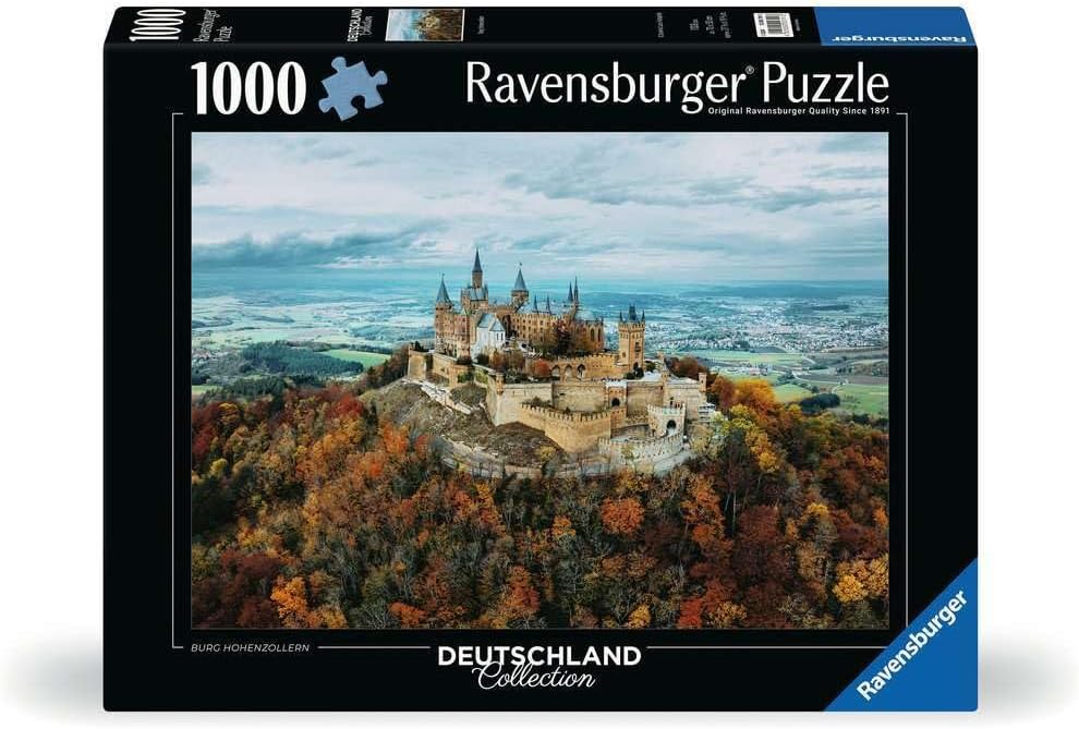 Németország Kollekció - Hohenzollern Vár Ravensburger 1000 darabos kirakó puzzle (RA - 12000791 4005555007913) - puzzlegarden