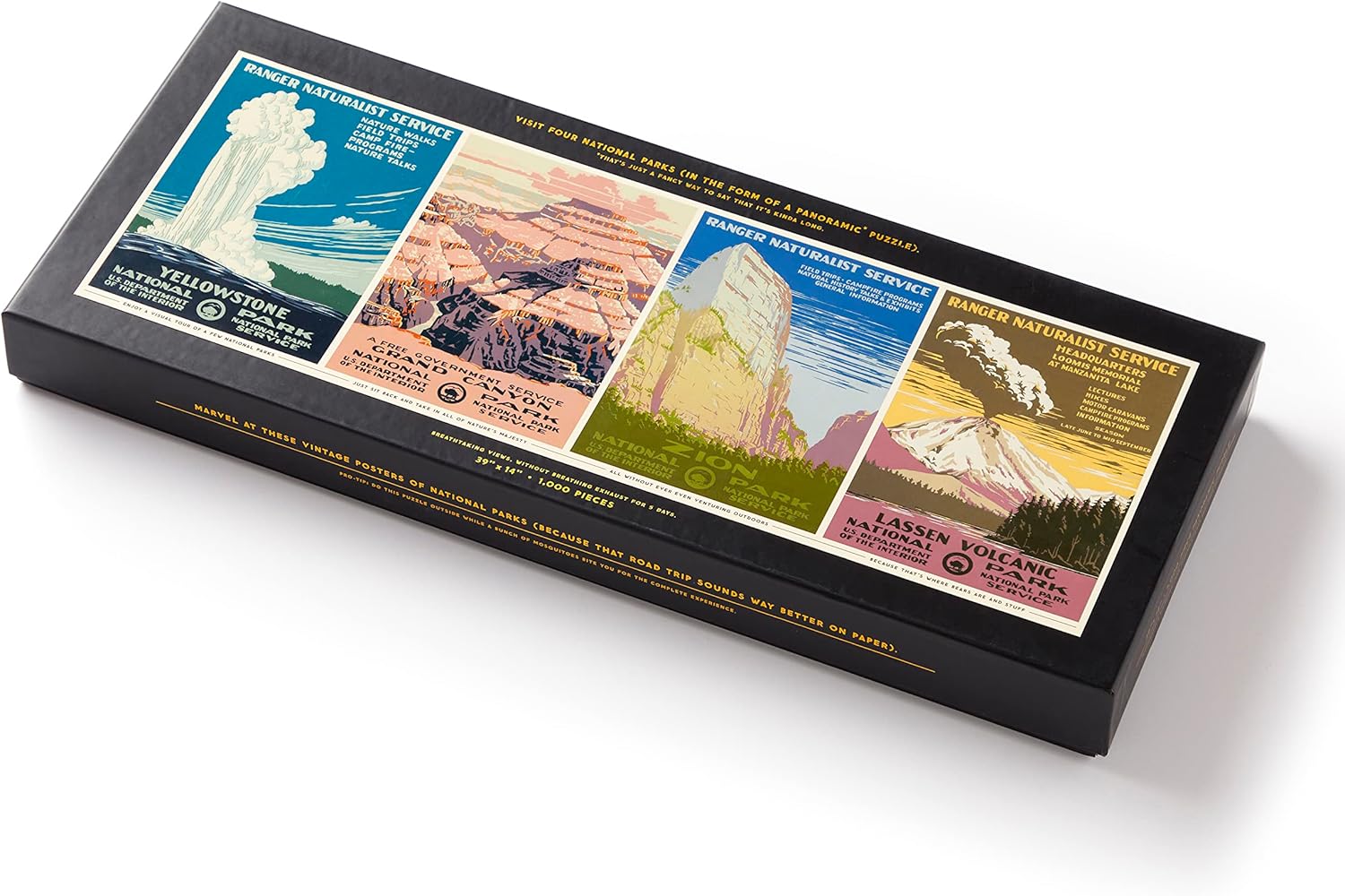 Nemzeti parkok - panoráma Brass Monkey 1000 darabos kirakó puzzle (GA-9780735375833) - puzzlegarden