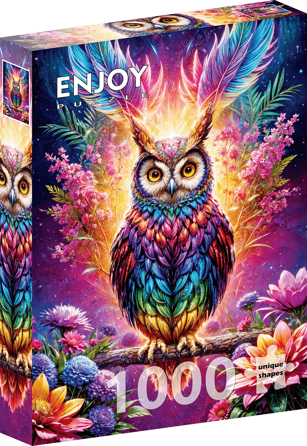 Neon Bagoly Enjoy 1000 darabos kirakó puzzle (EN-2161 5949194021611) - puzzlegarden