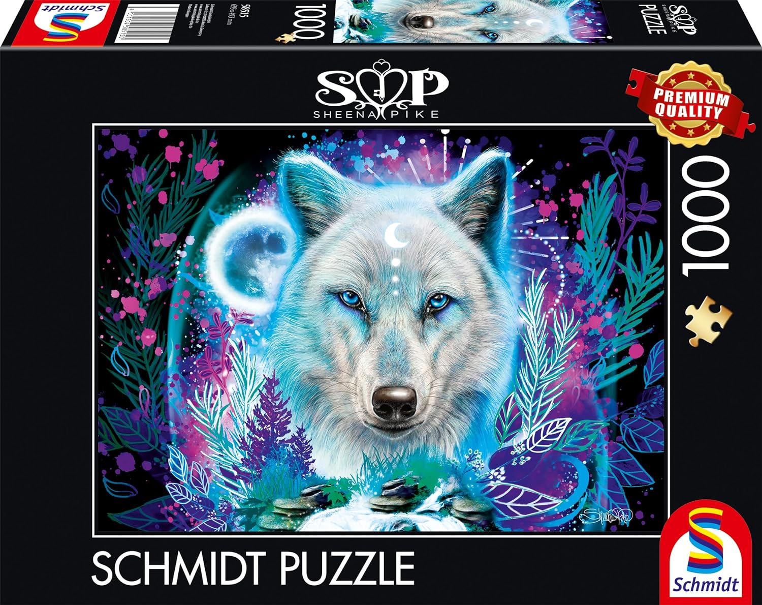 Neon Farkas Schmidt 1000 darabos kirakó puzzle (SCH-58515 4001504585150) - puzzlegarden