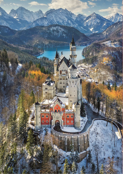 Neuschwanstein Kastély Educa 1000 darabos kirakó puzzle (ED-19261 8412668192614) - puzzlegarden