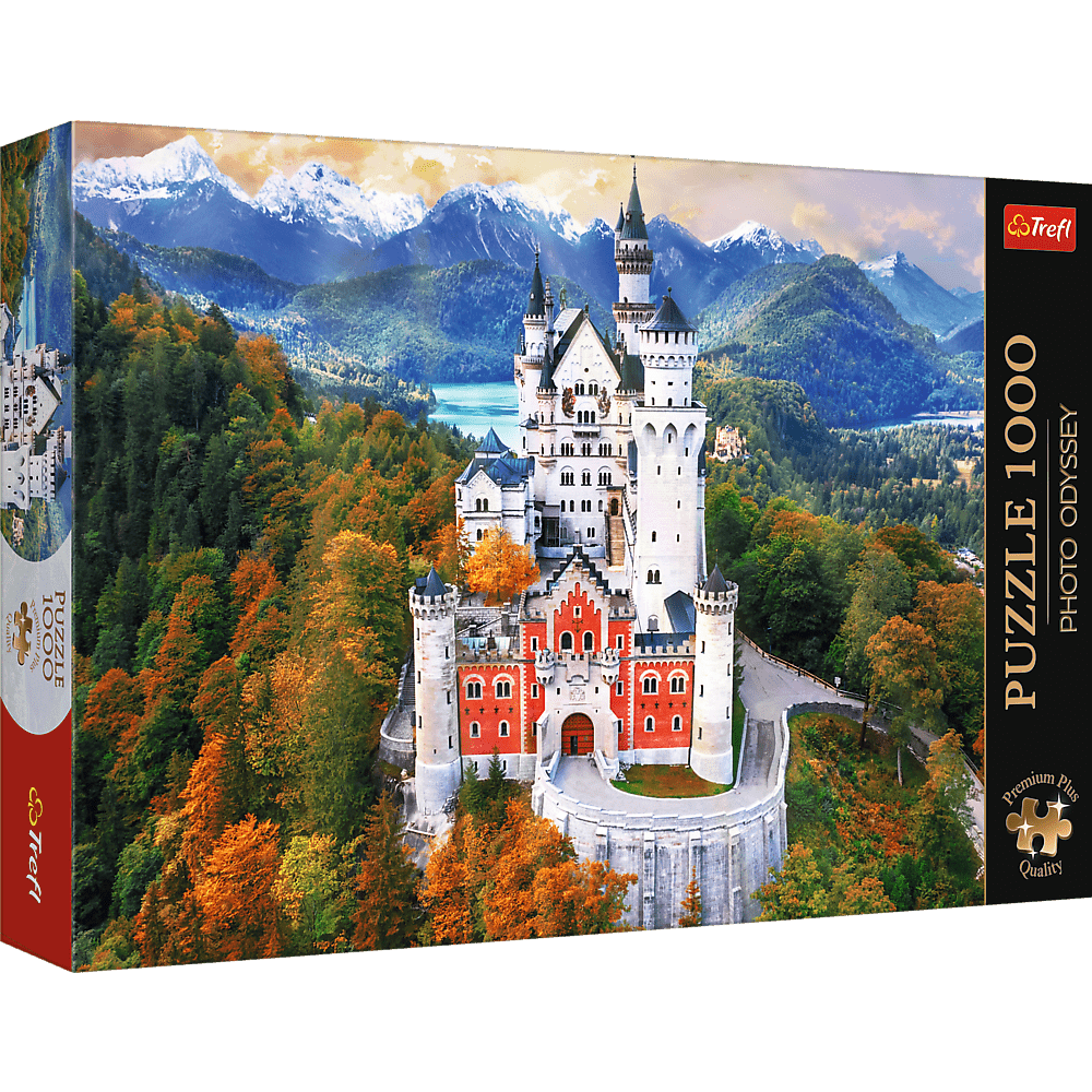 Neuschwanstein Kastély, Németország Trefl 1000 darabos kirakó puzzle (TR - 10813 5900511108132) - puzzlegarden