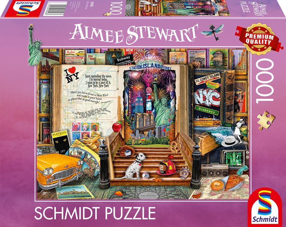 New York - i emlékek Schmidt Spiele 1000 darabos kirakó puzzle (SCH-58598) - puzzlegarden
