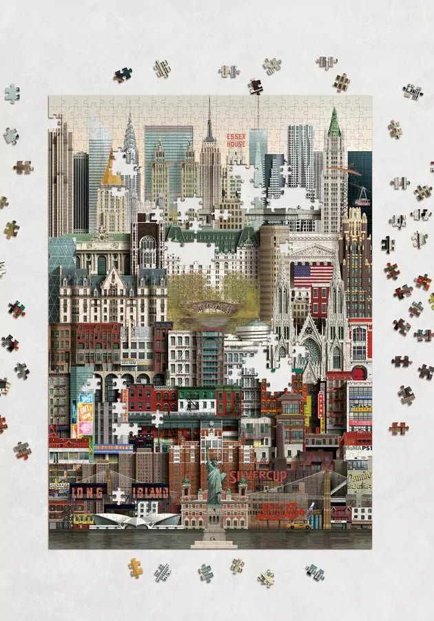 New York Martin Schwartz 1000 darabos kirakó puzzle (MS-MS1605-2) - puzzlegarden