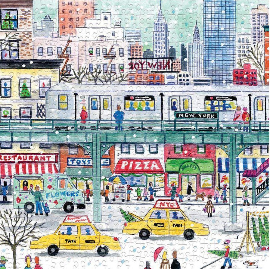New York metrója Galison 500 darabos kirakó puzzle (GA-9780735353091) - puzzlegarden