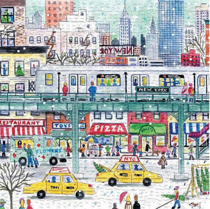 New York metrója Galison 500 darabos kirakó puzzle (GA-9780735353091) - puzzlegarden