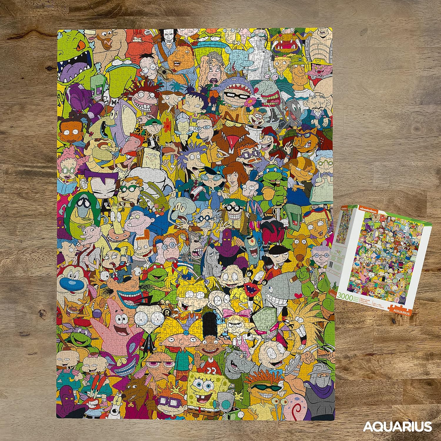 Nickelodeon Karakterek Aquarius 3000 darabos kirakó puzzle (AQ - 68509 840391140790) - puzzlegarden