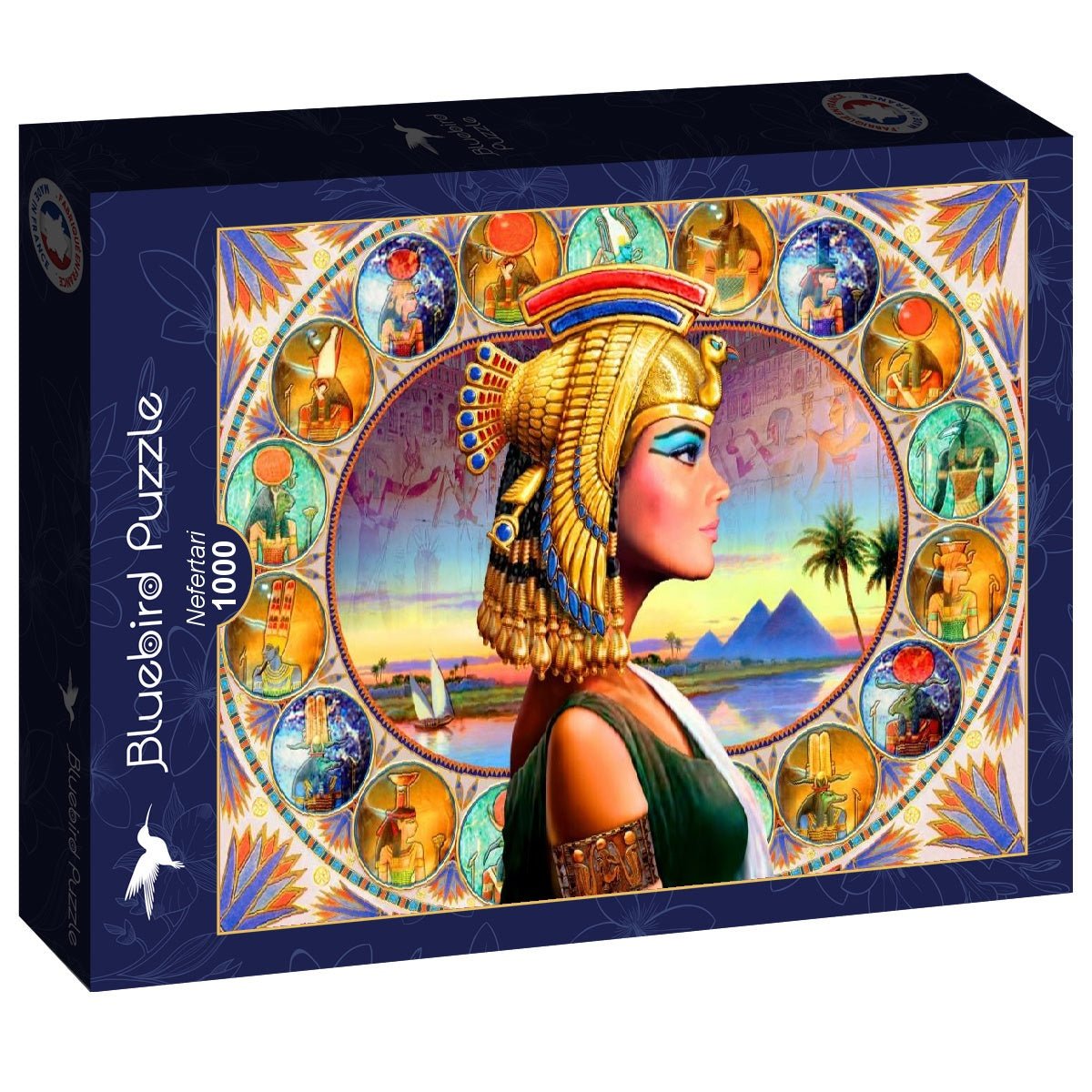 Nofertiti Bluebird 1000 darabos kirakó puzzle (BB-F-90179 3663384901799) - puzzlegarden