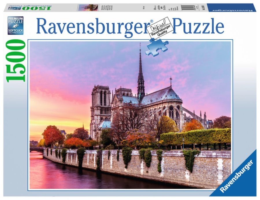 Notre Dame Ravensburger 1500 darabos kirakó puzzle (RA-16345 4005556163458) - puzzlegarden