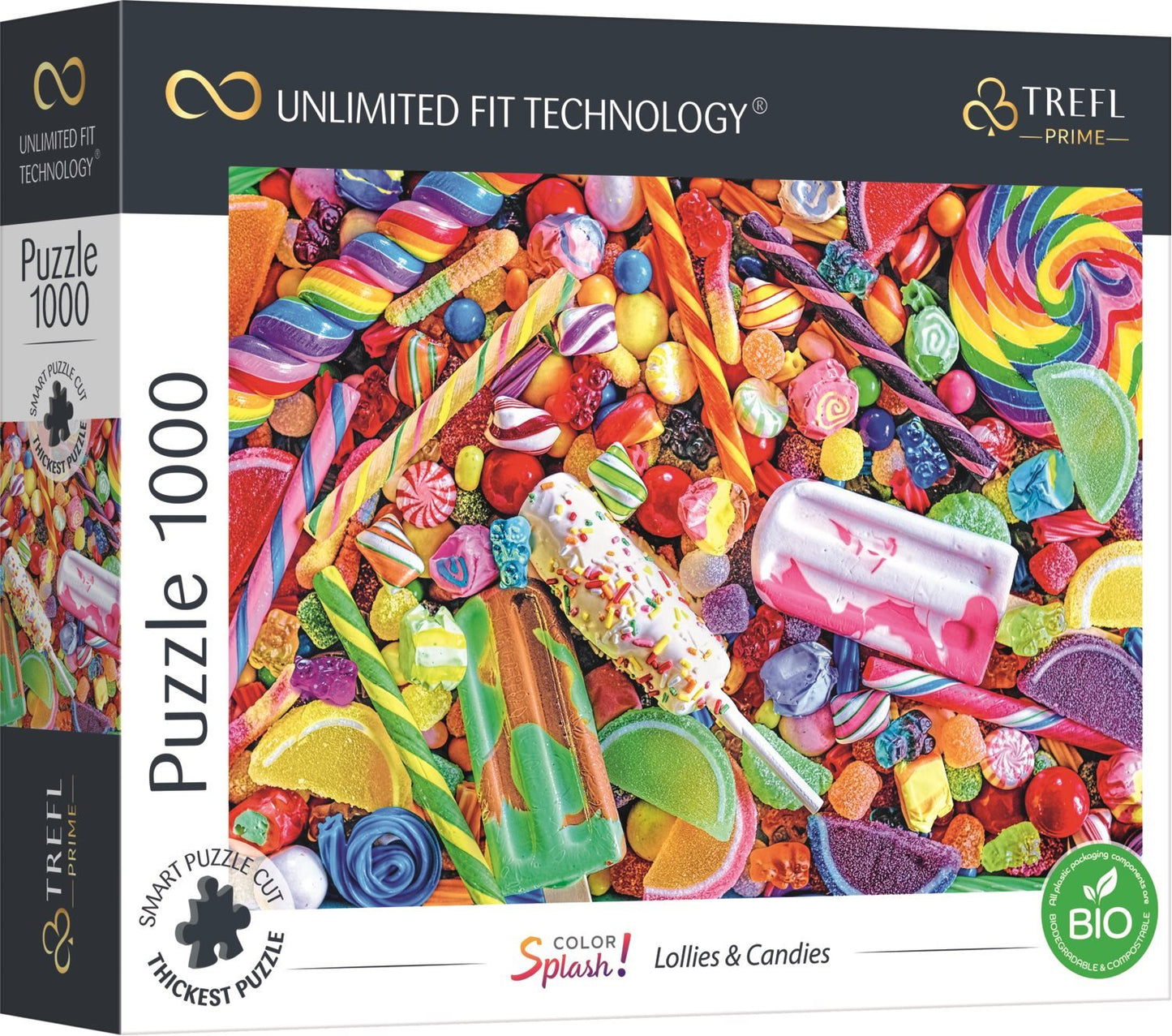 Nyalókák és Cukorkák Trefl Prime 1000 darabos kirakó puzzle (TR-10701 5900511107012) - puzzlegarden